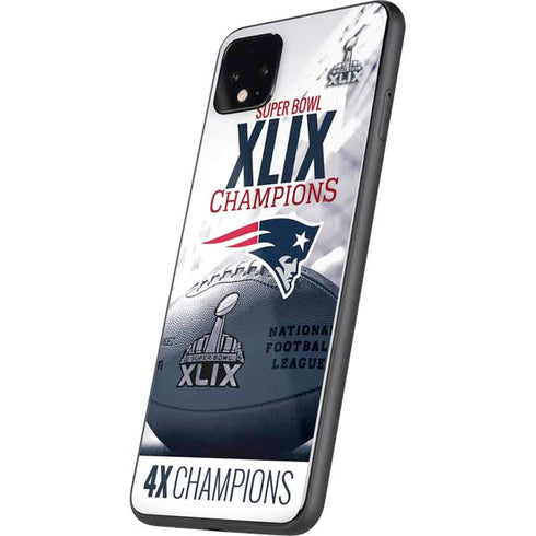 NFL New England Patriots Super Bowl Champs Google Pixel 4 XL Skin